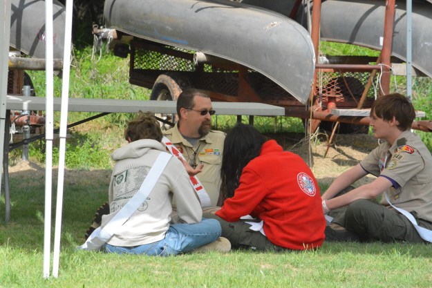 Our Arrowmen took part in various Trainings throughout the event.